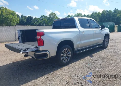 2021 Chevrolet Silverado 1500 4Wd Short Bed Rst из США, поврежденный, VIN 3GCUYEED5MG238074